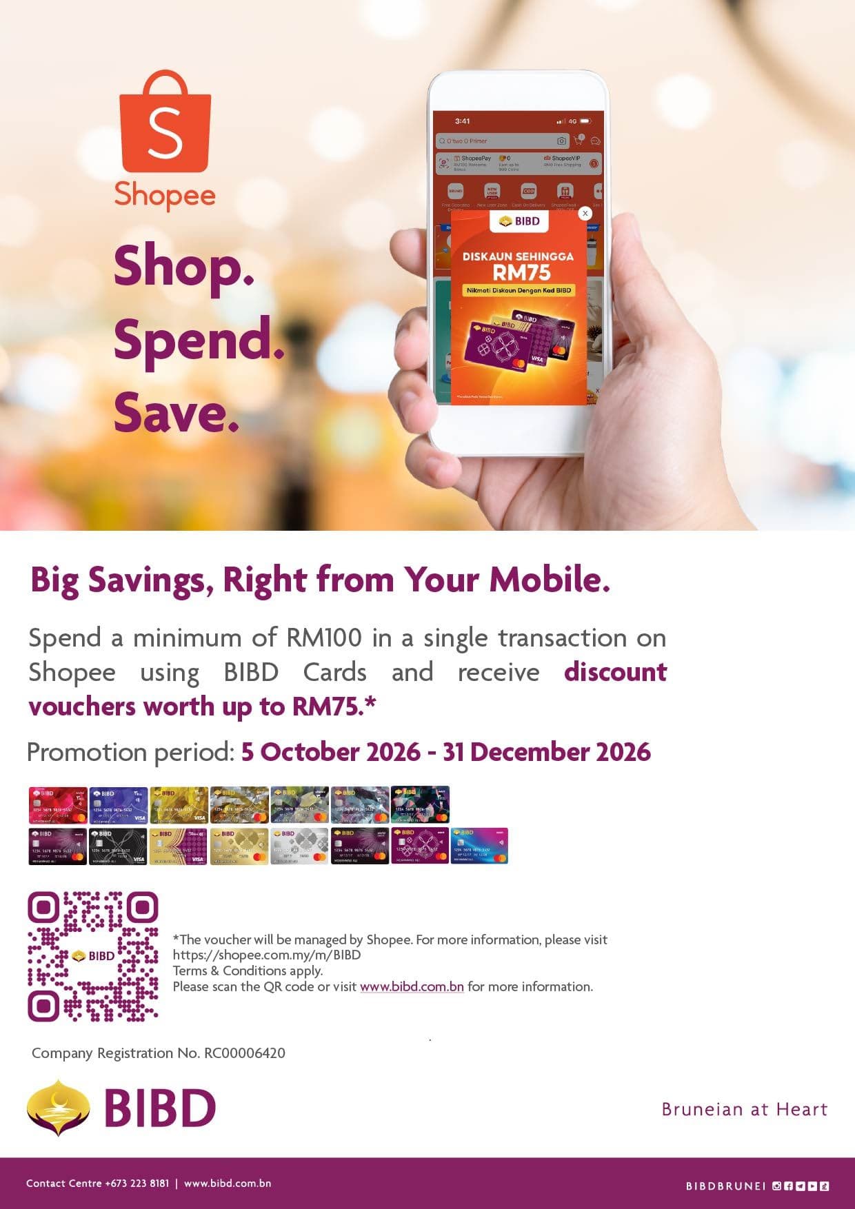 BIBD Cards x Shopee