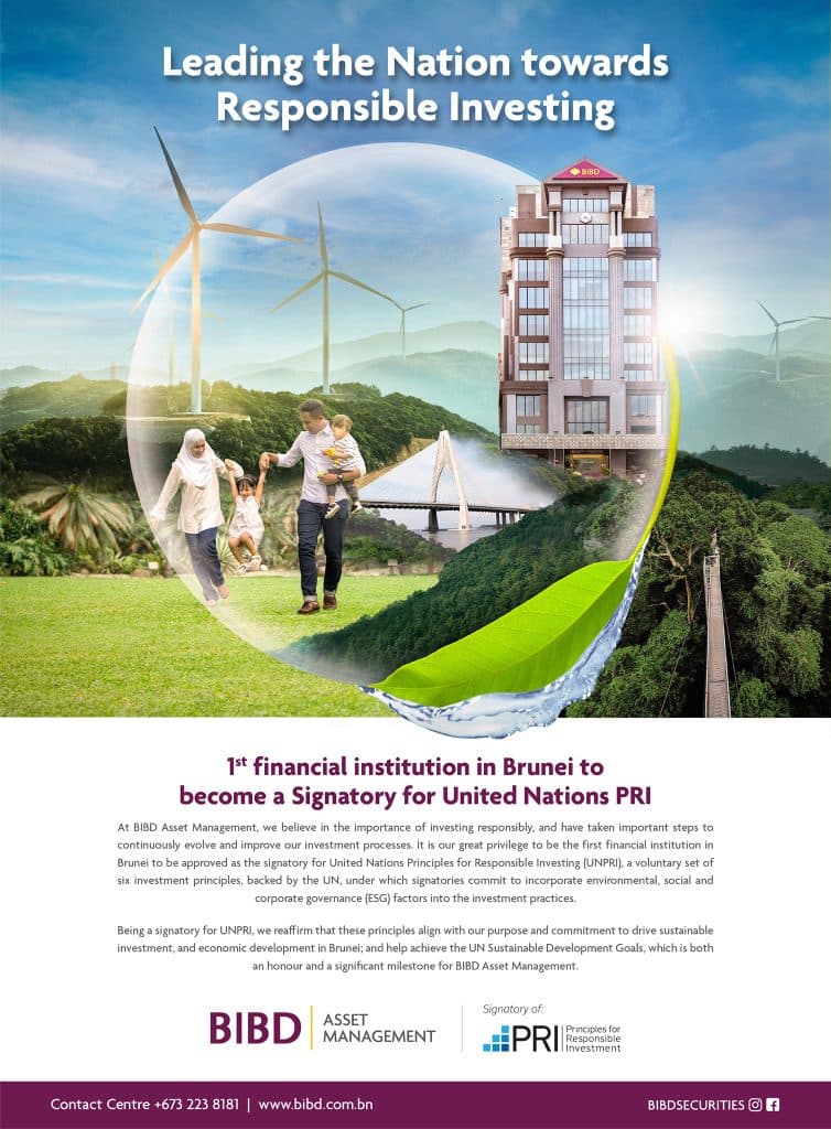 Signatory to the United Nations Principles of Responsible Investing