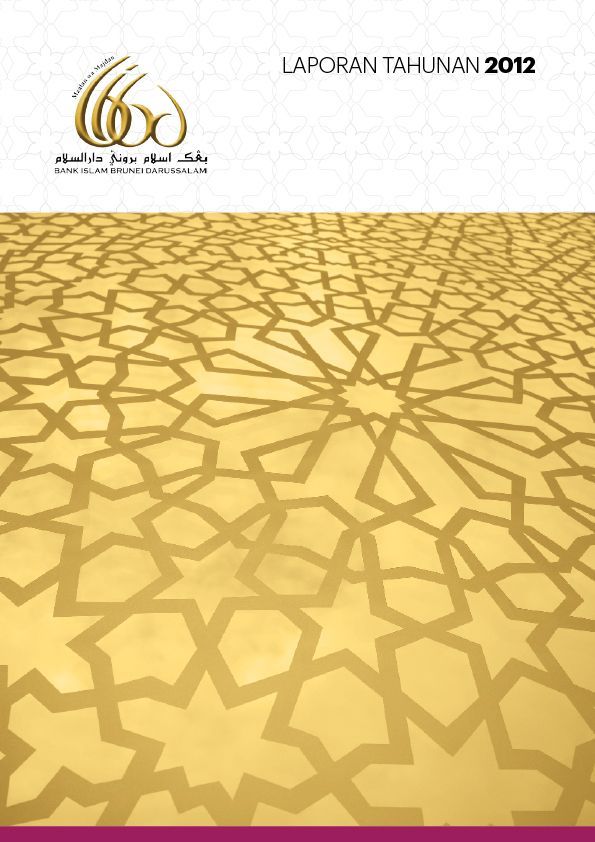 BIBD Annual Report 2012 cover